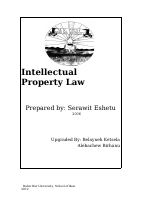 Serawit -Intelectual Property Module.doc
